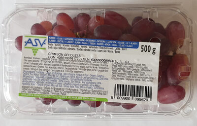 kernlose Trauben, Sorte: Cimson seedless