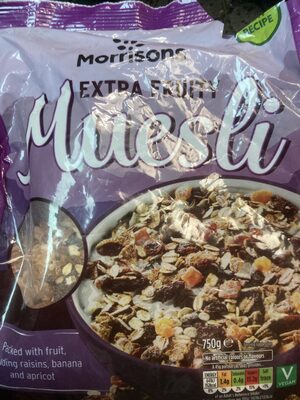 Morrisons extra fruity muesli