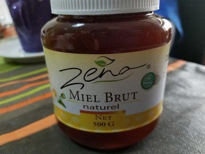 Miel Brut naturel front packaging
