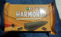 harmony gaufrette fourrée au chocolat