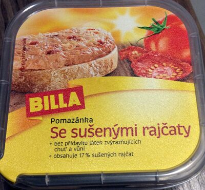 Pomazánka se sušenymi rajčaty