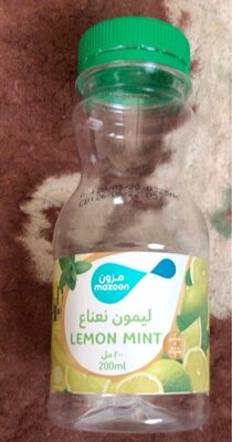 Lemon Mint juice front packaging