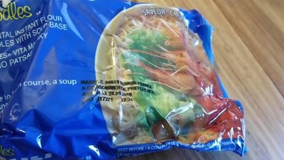 Nouilles instantanées saveur crevettes