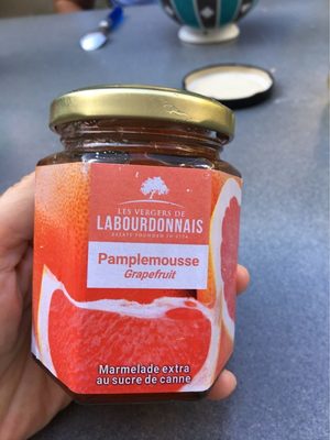 Confiture Pamplemousse front packaging