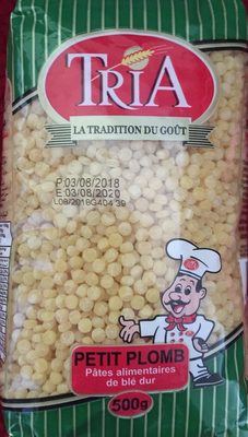 Petit Plomb Pâtes alimentaires de blé dur front packaging