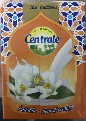 Lait Centrale à la fleur d'oranger