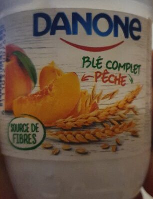 Danone blè complet et pêche