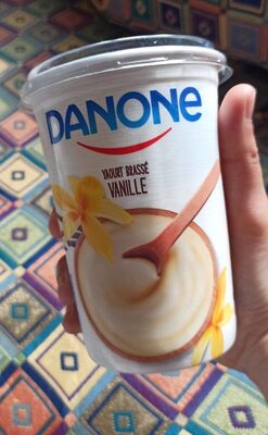Yaourt brassé vanille front packaging