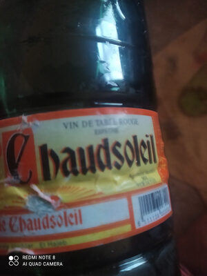 chaud soleil front packaging