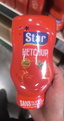 Ketchup star 480 g front packaging