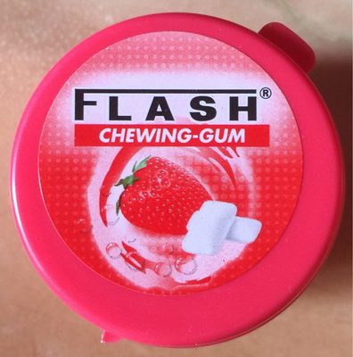 Flash chewing-gum front packaging