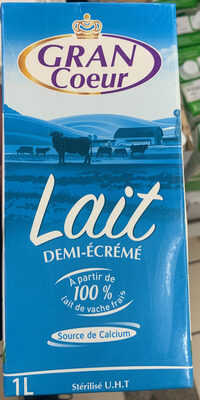 Lait demi-écrémé
