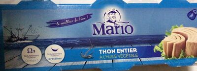 Thon Entier à l'Huile Végétale front packaging