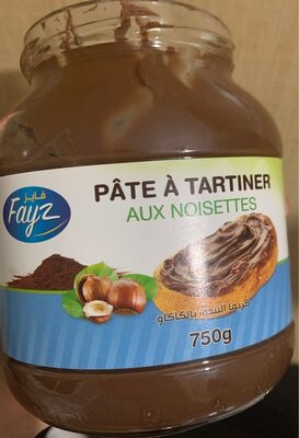 Pâte à tartiner aux noisettes