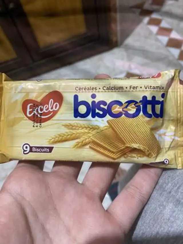 Biscotti front packaging