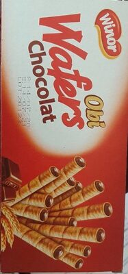 Wafers chocolat front packaging