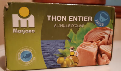 thon entier a huile d'olive