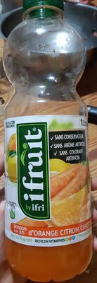 Boisson au jus d'orange citron carotte  iFruit