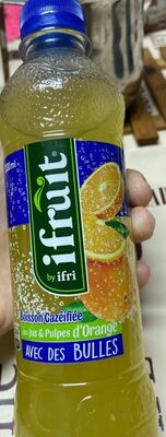 Boisson gazeuse orange ifruit