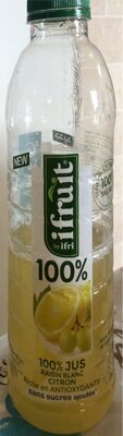Jus 100% raisin blanc citron