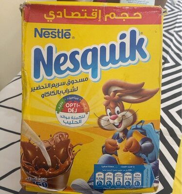 Nesquick front packaging