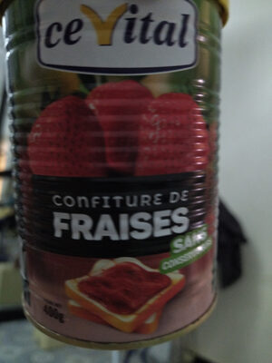 confiture de fraises