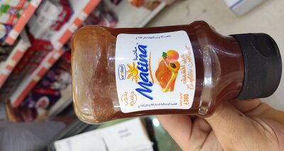 Matina confiture  abricot plastique