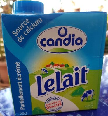 Candia le lait partiellement écrémé