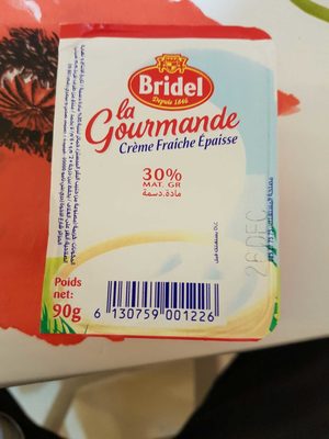 Crème fraîche épaisse  front packaging