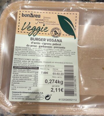 Burguer Vegana