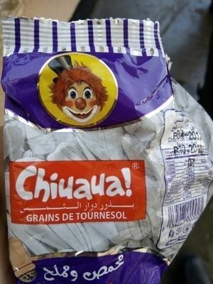 Grains de tournesol salé