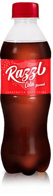 RAZZL  Cola front packaging