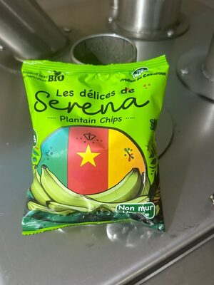 LES DELICES DE SERENA Chips De Plantain Non Mûr