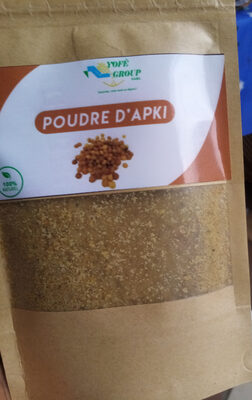 POUDRE D'APKI front packaging