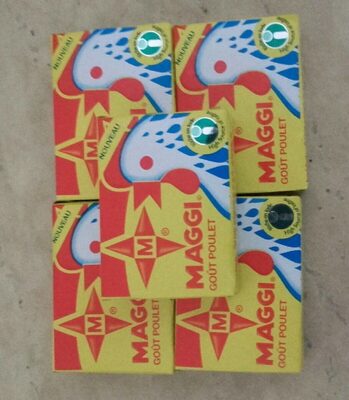 60 Tablettes Cube Maggi Poulet Ci Halal