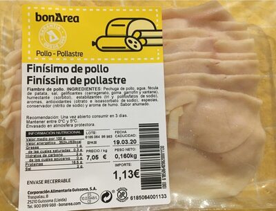 Finísimo de pollo