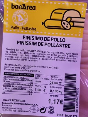 Finissim de pollastre