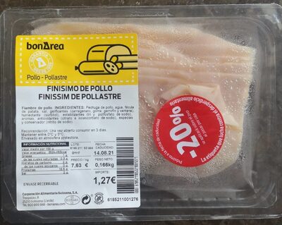 Finissimo de Pollo BonArea