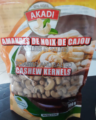 AKADI grillées et  salées