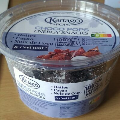 Choco Pops Energy Snacks