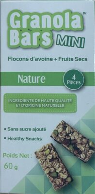 Granola Bars Mini NATURE