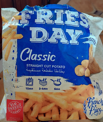 FRIES DAY Classic front packaging