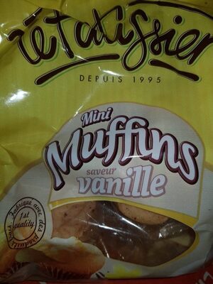 Mini Muffins Saveur Vanille front packaging