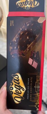 Premium ice cream dark chocolate