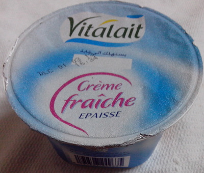 Crème fraîche épaisse front packaging