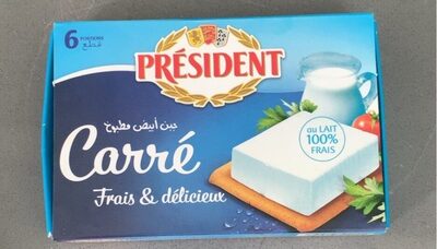 Carré president 6 portion