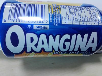 Orangina et sa pulpe!