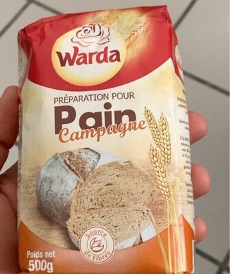 Préparation de pain de compagne