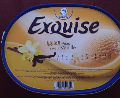 Exquise (Glace saveur vanille)