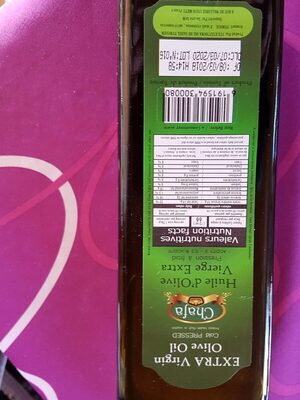 Huile d'olive vierge extra